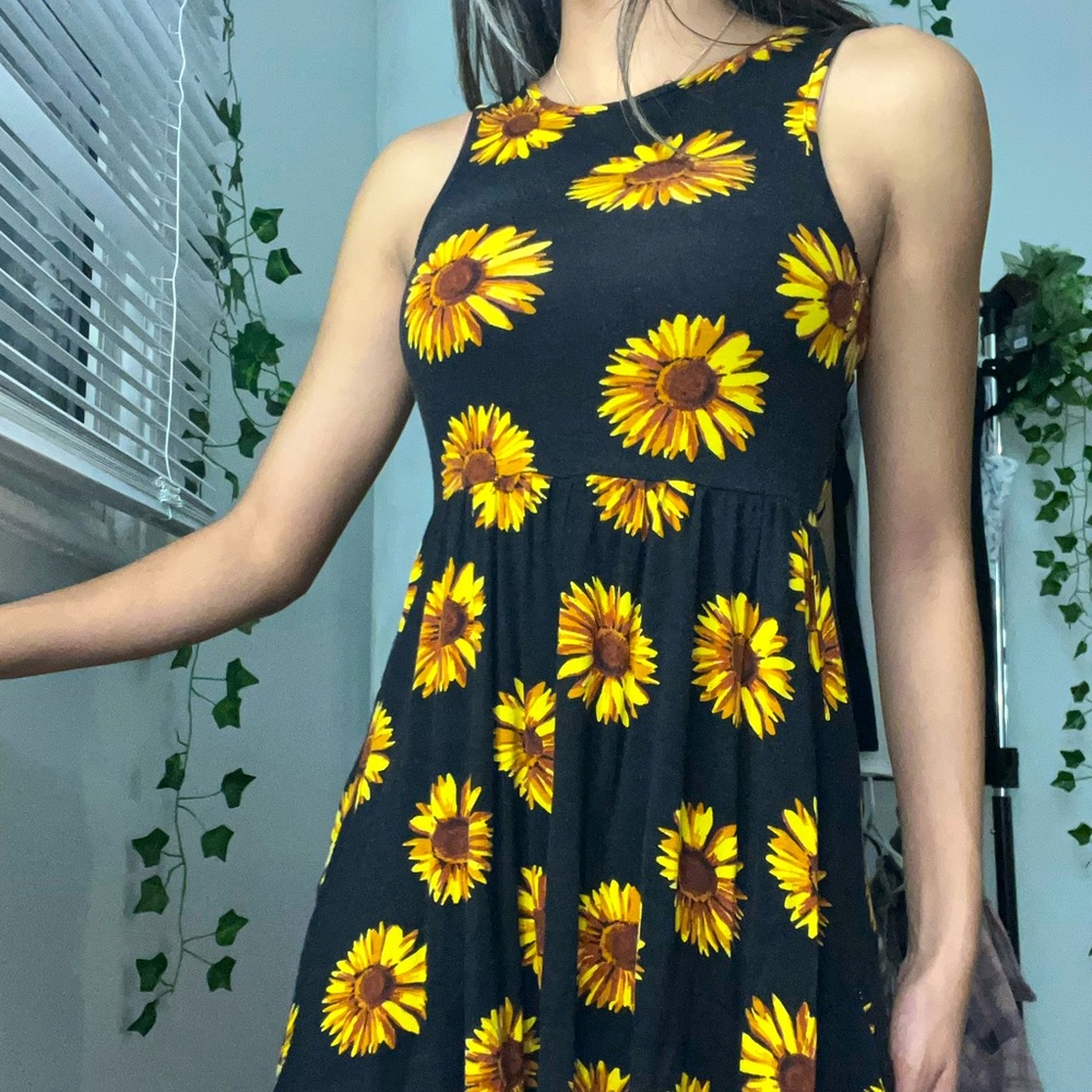 Sunflower sundress